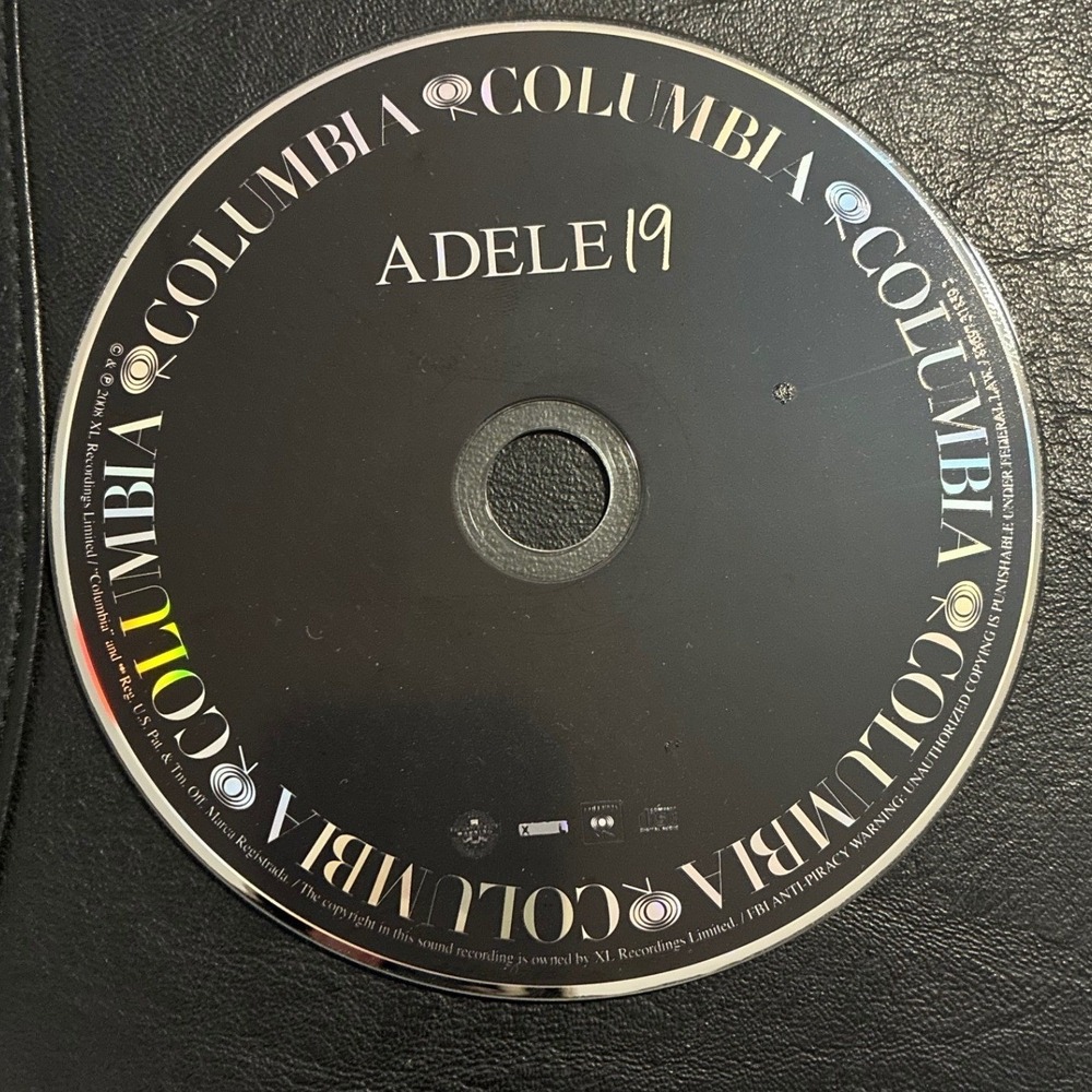 Adele 19 CD Album Columbia XL Recordings 2008 Pop Soul Disc Only Replacement